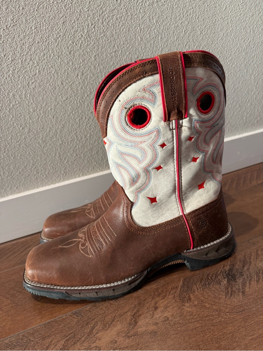 Durango Waterproof Steel Toe Western Boots
